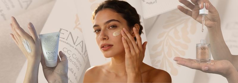 ENAYA cosmétique naturelle éthique française : soins visage, corps, yeux et parfums